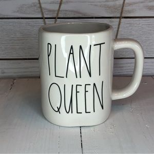 Rae Dunn Cactus Plant Queen Large Coffee Mug White 24 fl oz By Magenta